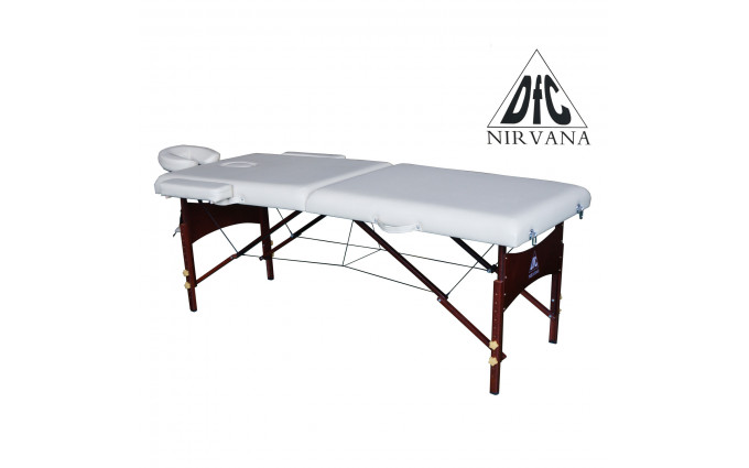 Массажный стол Dfc Nirvana, Relax, дерев. коричн.ножки, цвет бежевый (Beige)