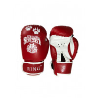 Перчатки боксерские VagroSport RING RS910, 10 унций, красный