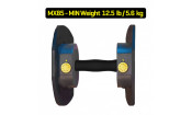 Гантели наборные MX Select MX-85, вес 5.6-38.6 кг, 2 шт без стойки