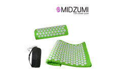 Игольчатый коврик и валик для акупунктуры Midzumi Khonsu Green (Светло-зеленый)