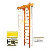 Шведская стенка Kampfer Wooden Ladder Ceiling (№3 Классический Высота 3 м)