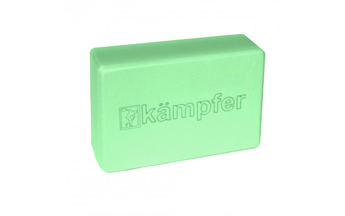 Блок для йоги Kampfer (green)