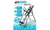 Инверсионный стол Vortex серо-серебристый с подушкой