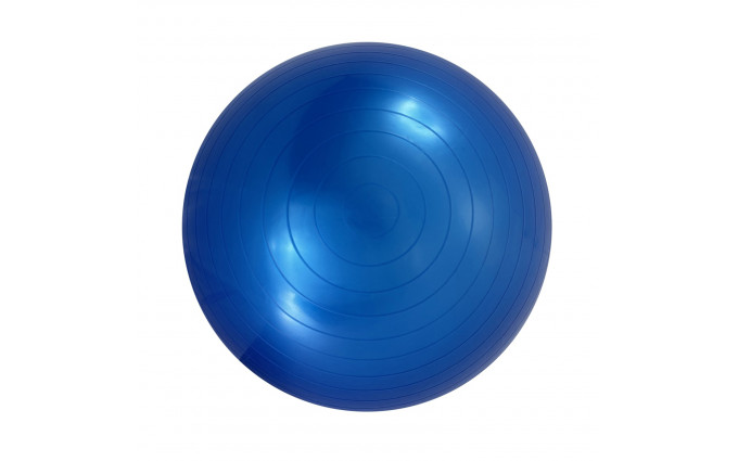 Фитбол с насосом UNIX Fit антивзрыв, 75 см, голубой