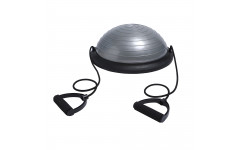 Полусфера балансировочная UNIX Fit Bosu с эспандерами, 46 см